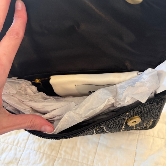 Staud Tommy Bag Beaded NYC Skyline NEW - Picture 6 of 9